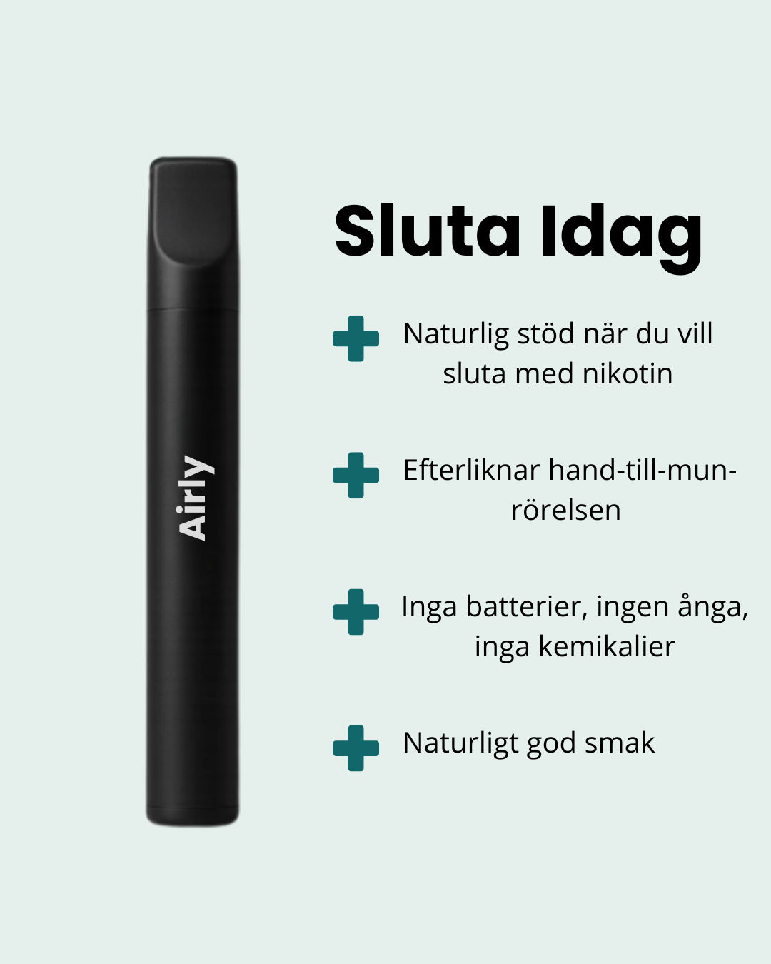 Airly - smaken av frihet utan nikotin