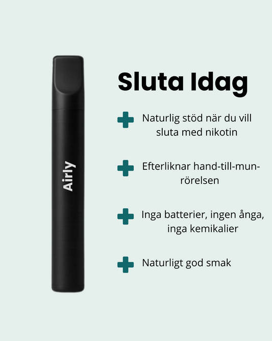 Airly - smaken av frihet utan nikotin